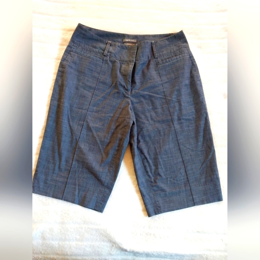 Light weight denim look shorts